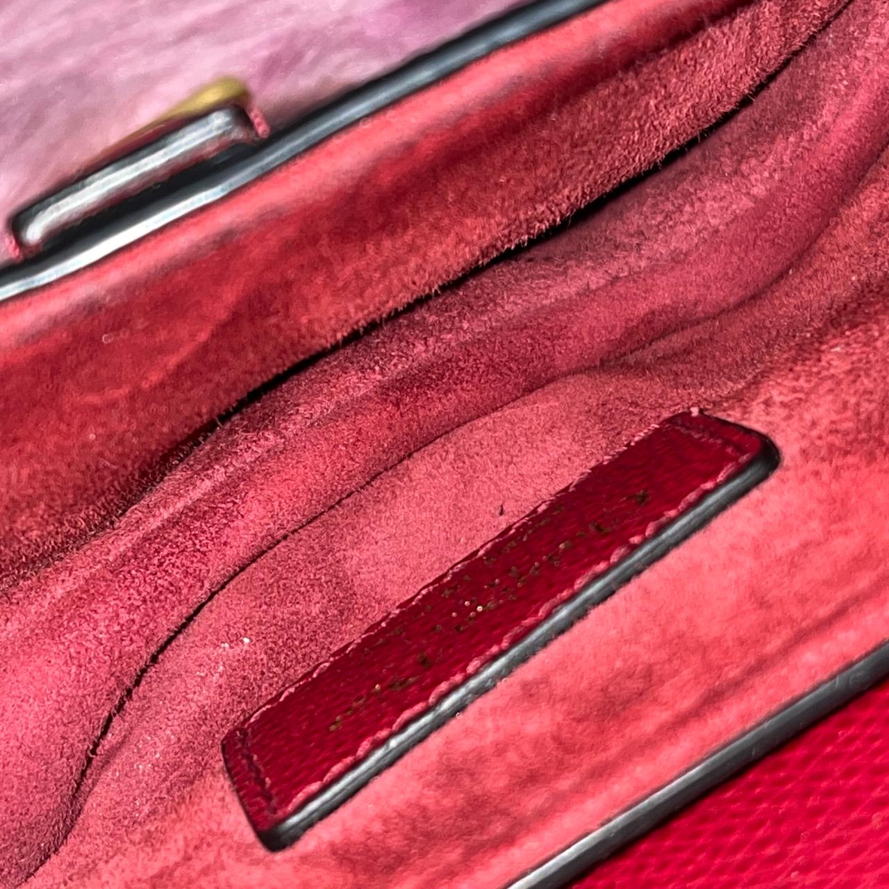 Dior Saddle Mini Red
