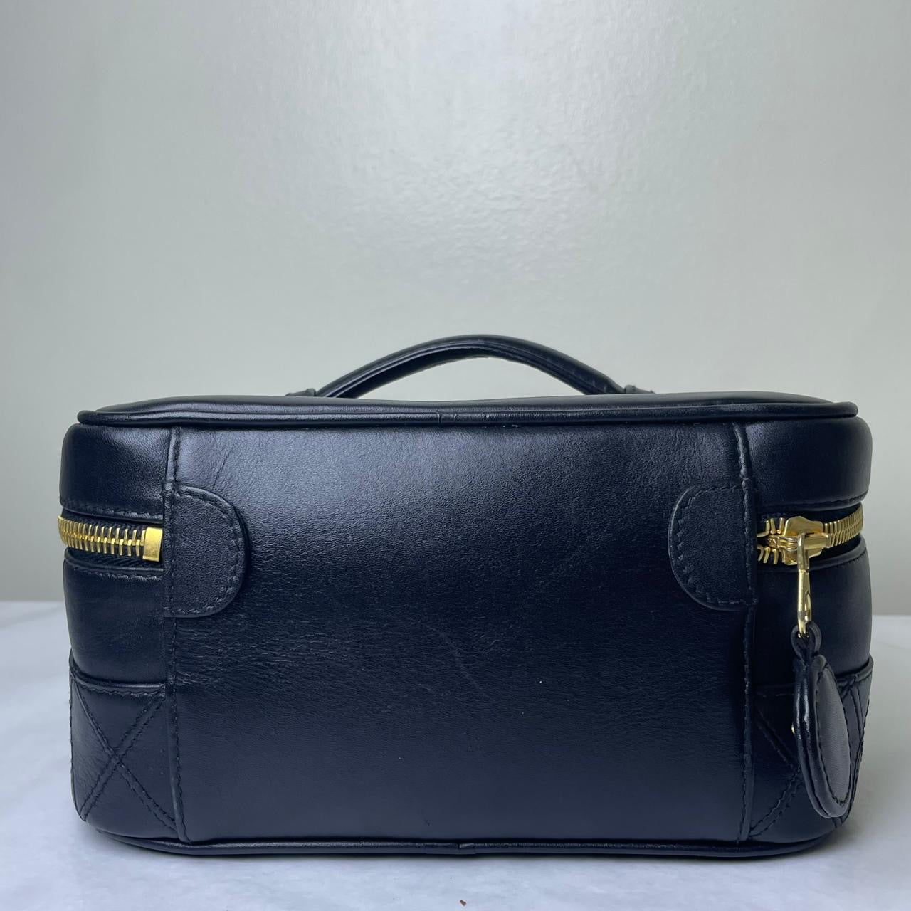 Chanel Leather Vanity Bag
