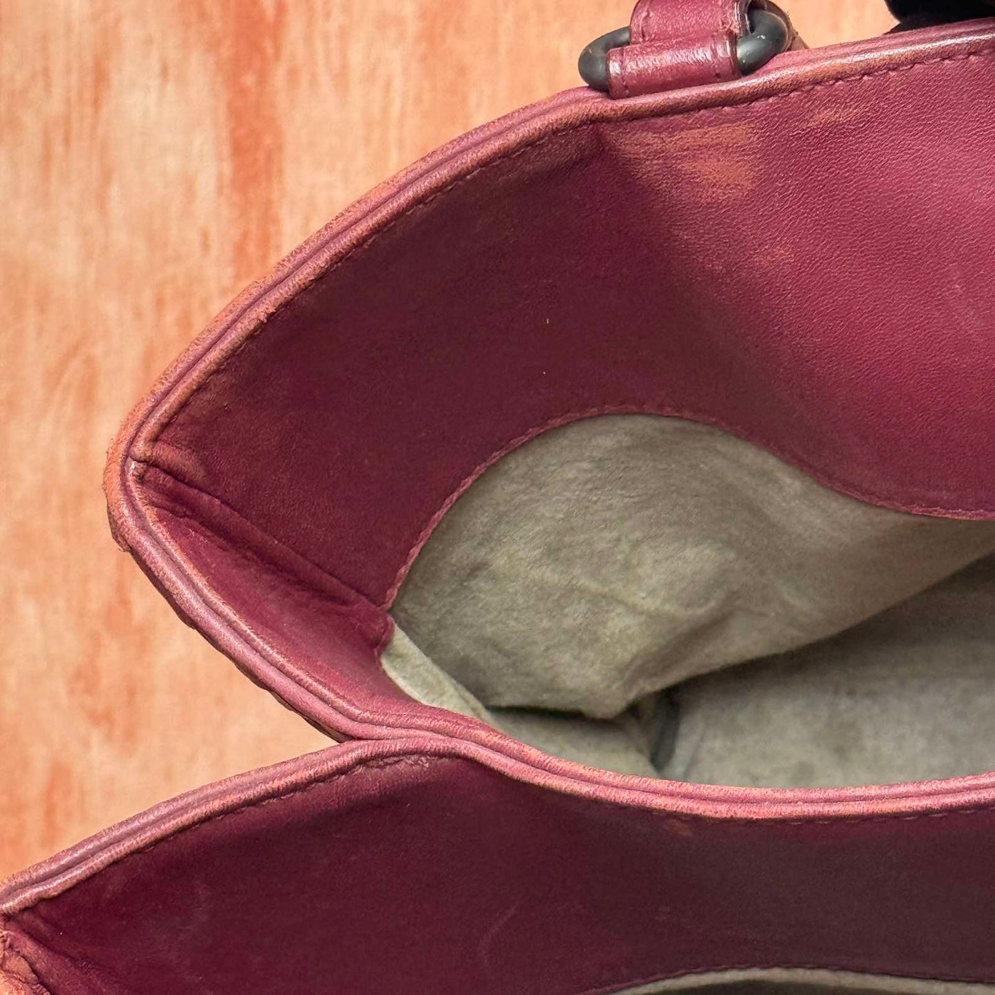 Bottega Veneta Intrecciato Milano Tote - Red