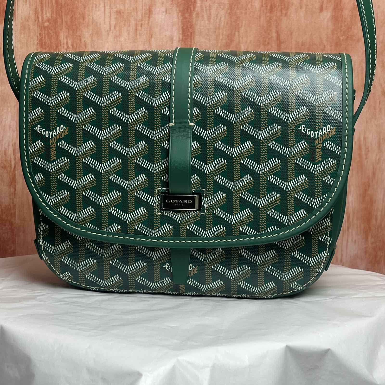 Goyard Belvedere PM bag Green