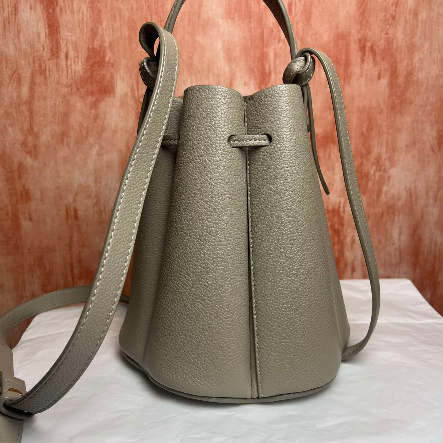 Polene Numero Uno Huit - Taupe 7.48"L x 7.09"H x 7.09"W