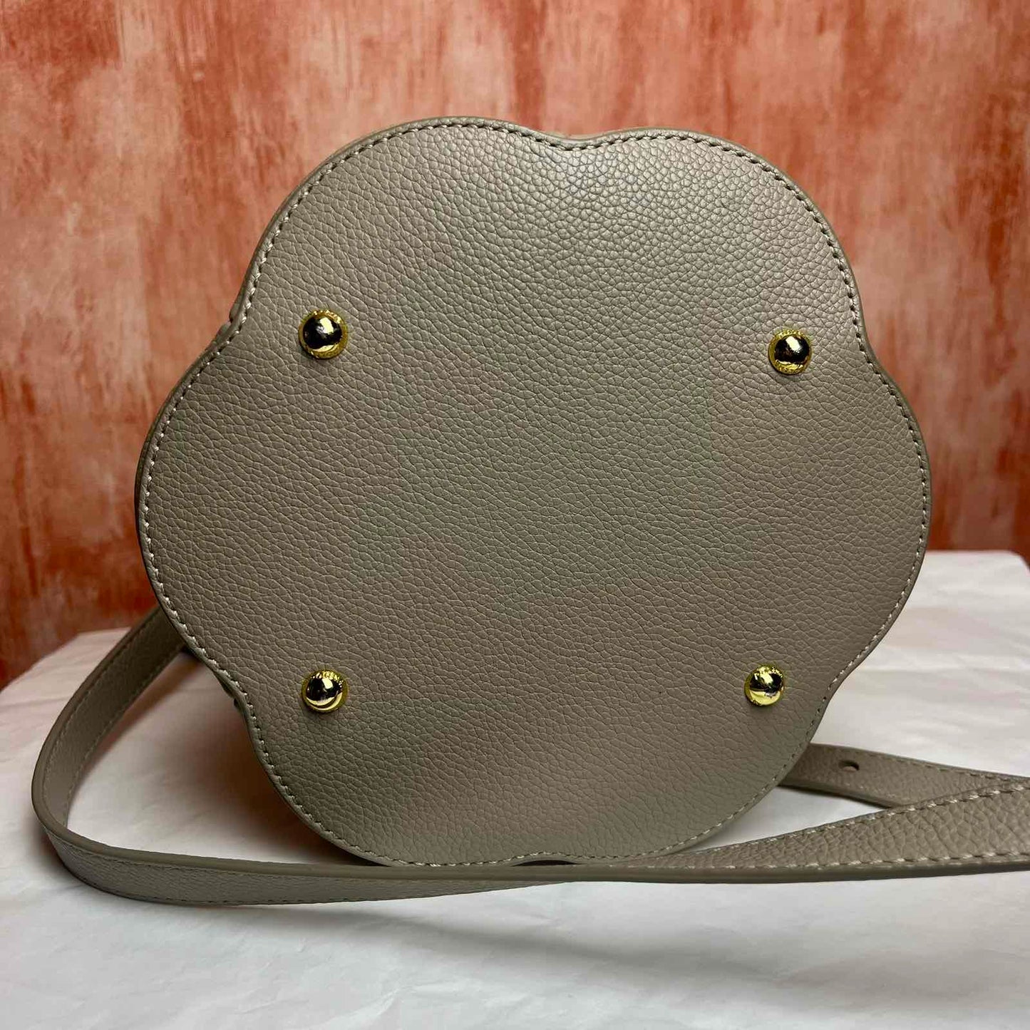 Polene Numero Uno Huit - Taupe 7.48"L x 7.09"H x 7.09"W