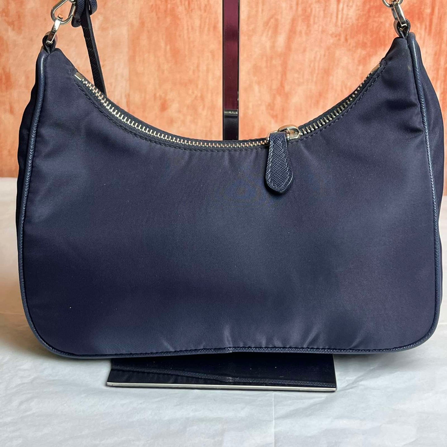 Prada Re-Edition 2005 Re-Nylon Bag 6"L x 7.09"H x 8.66"W