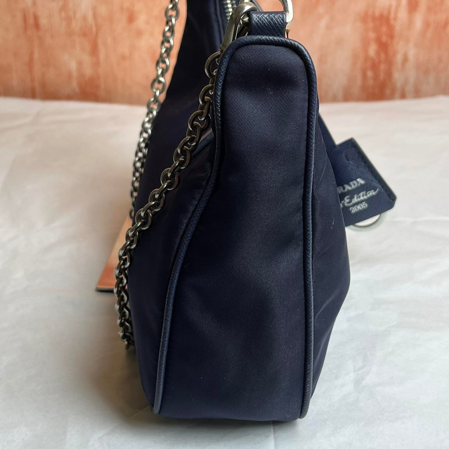Prada Re-Edition 2005 Re-Nylon Bag 6"L x 7.09"H x 8.66"W