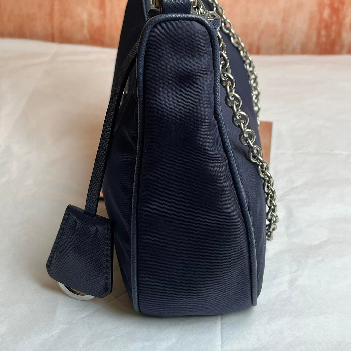 Prada Re-Edition 2005 Re-Nylon Bag 6"L x 7.09"H x 8.66"W
