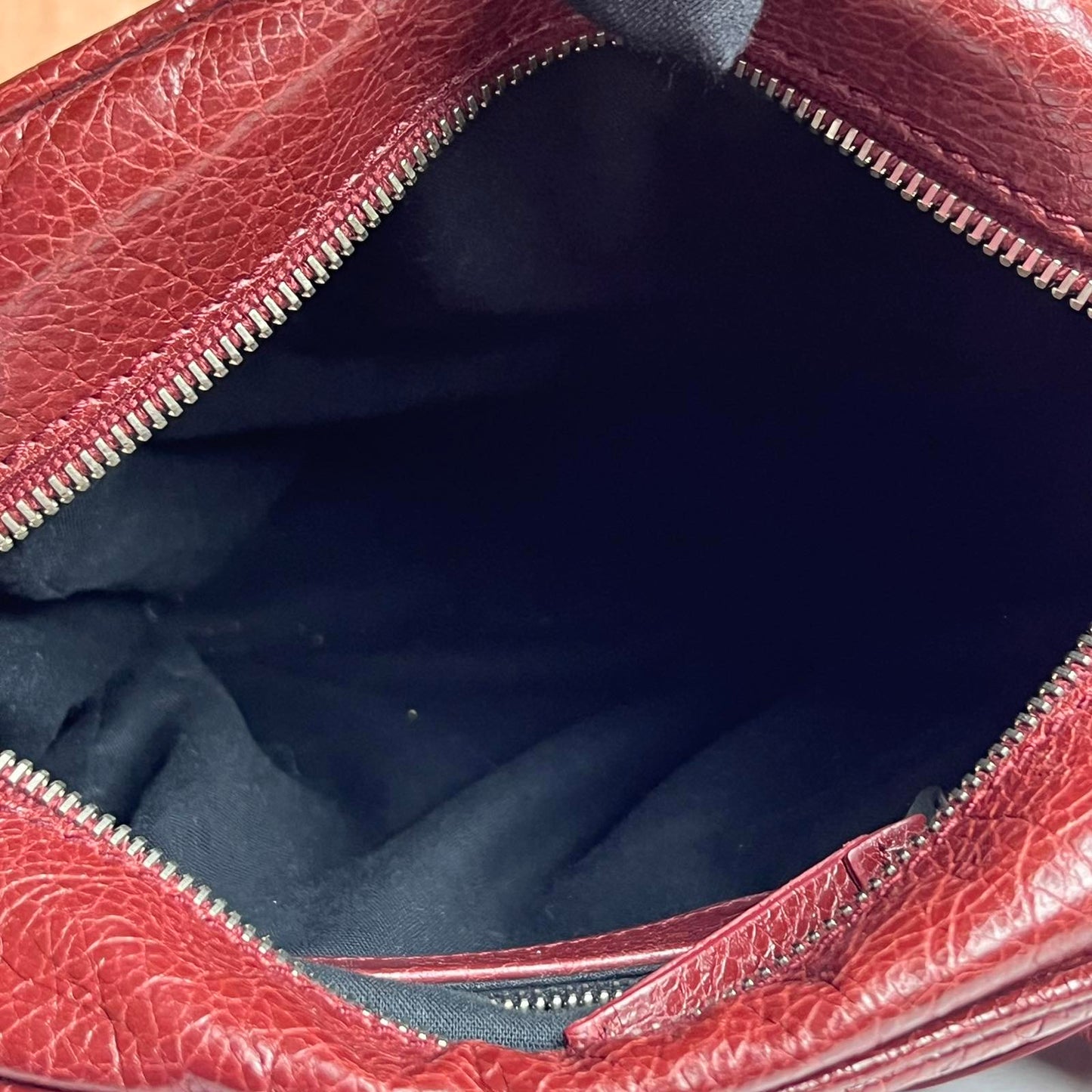 Balenciaga Crossbody Bag - Red 7.5"H x 11.8"W x 3.9"D