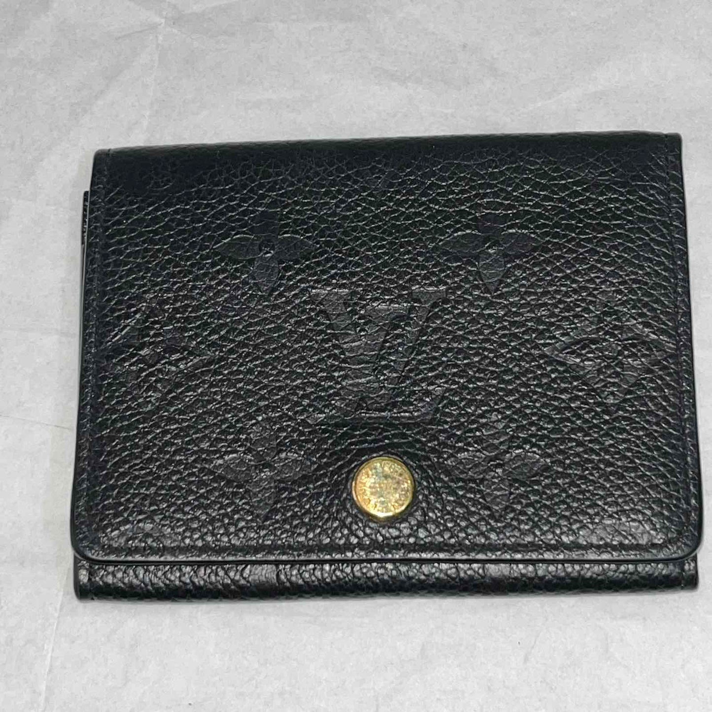 Louis Vuitton Card Holder, Monogram Empreinte – 3"H x 4.3"L