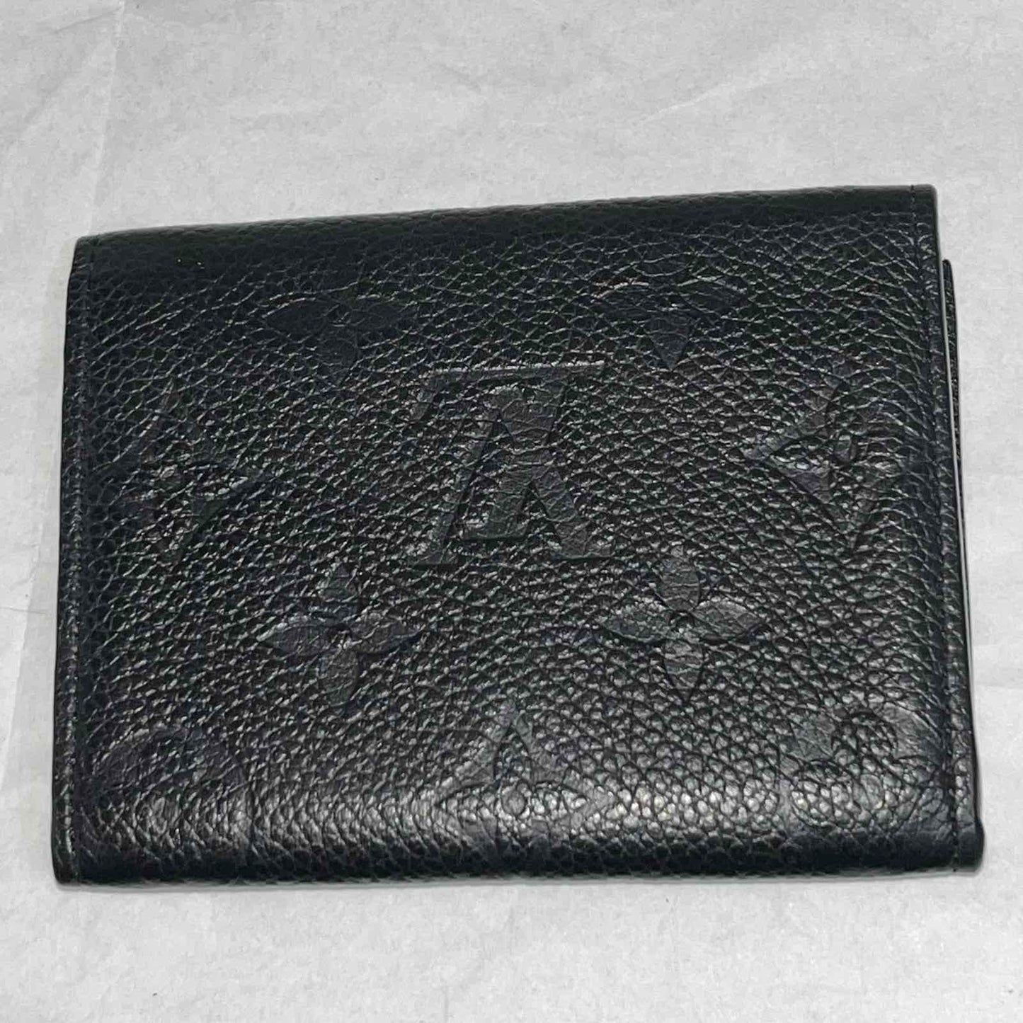 Louis Vuitton Card Holder, Monogram Empreinte – 3"H x 4.3"L