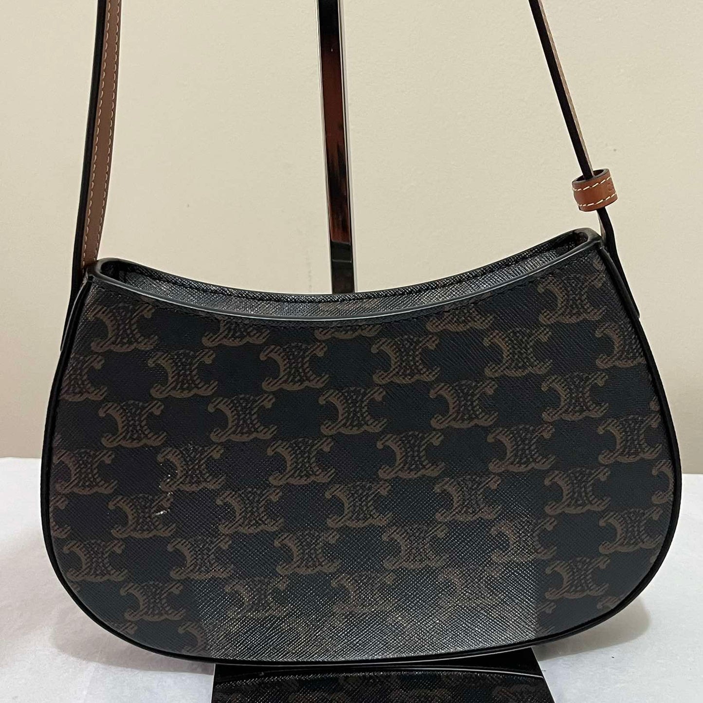 Celine Tilly Triomphe Canvas β 5.1"H x 7.5"L x 2.2"W