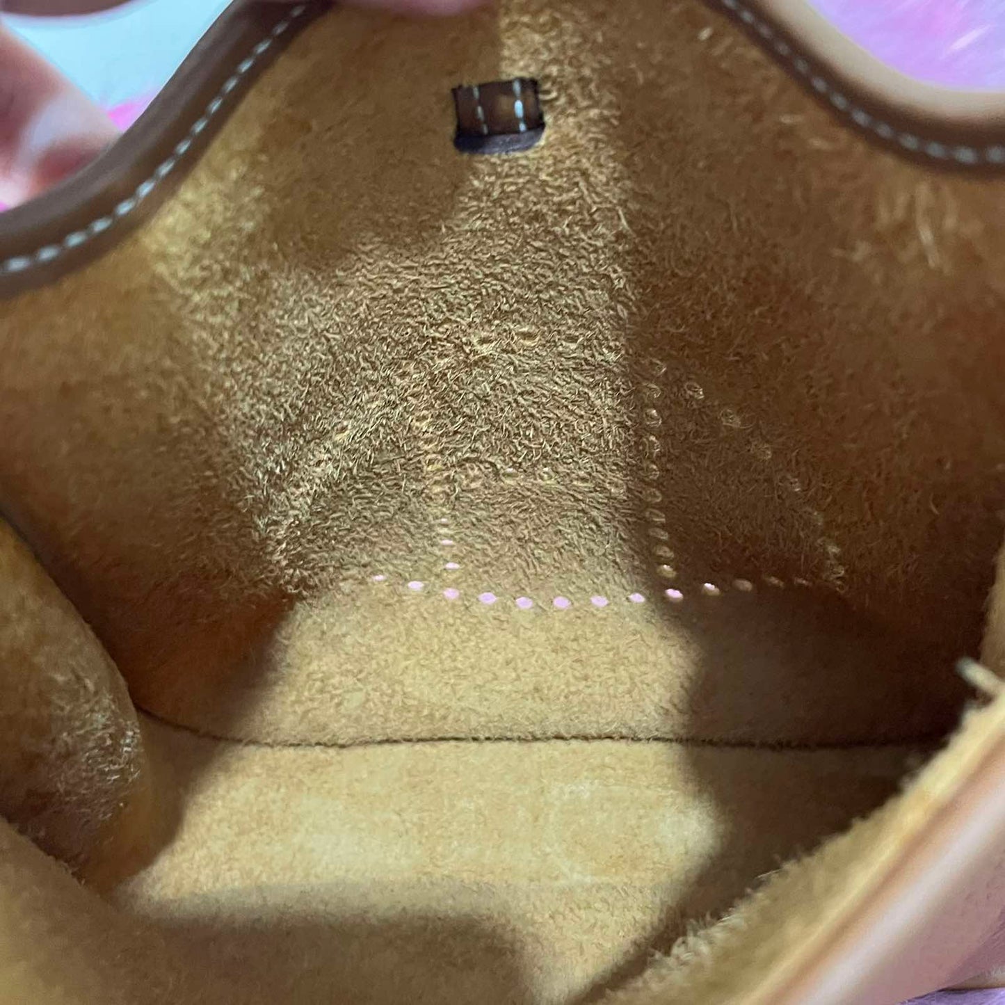 Hermès Evelyne TPM Gold with Palladium Hardware – 6.7"H x 7"L x 2"W