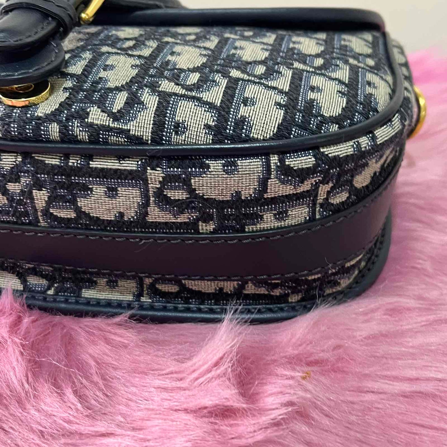 Dior Bobby Medium Monogram – 6.5"H x 8.9"L x 2.4"W