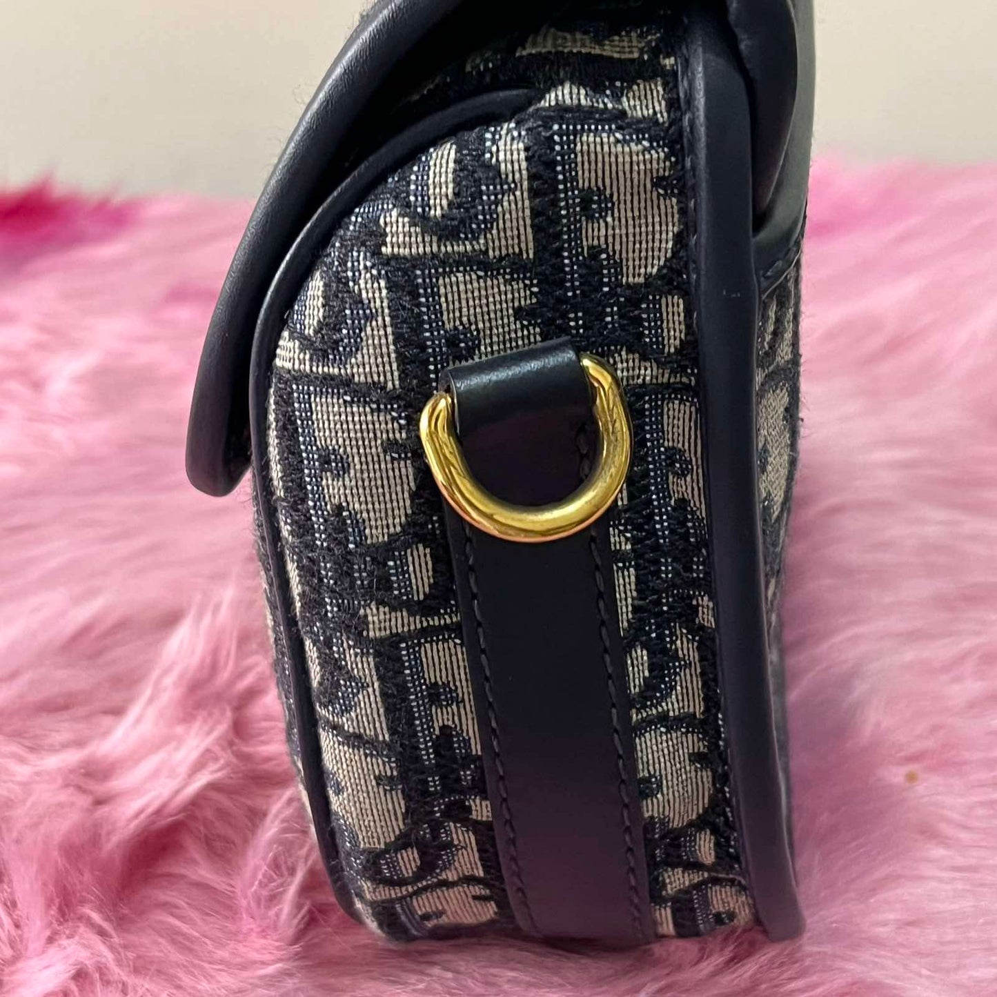 Dior Bobby Medium Monogram – 6.5"H x 8.9"L x 2.4"W