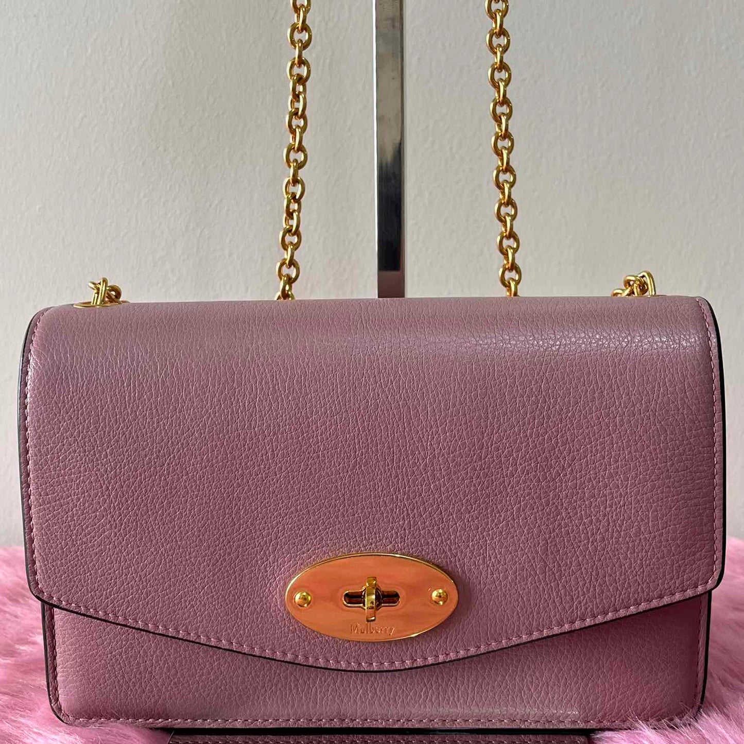 Mulberry Small Darley Purple – 5.5"H x 7.5"L x 2"W