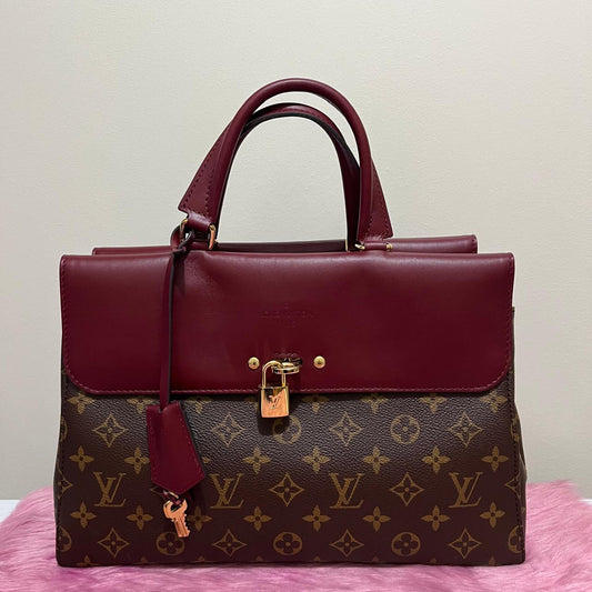 Louis Vuitton Venus Monogram Canvas Burgundy – 9.4"H x 13.4"L x 5.5"W