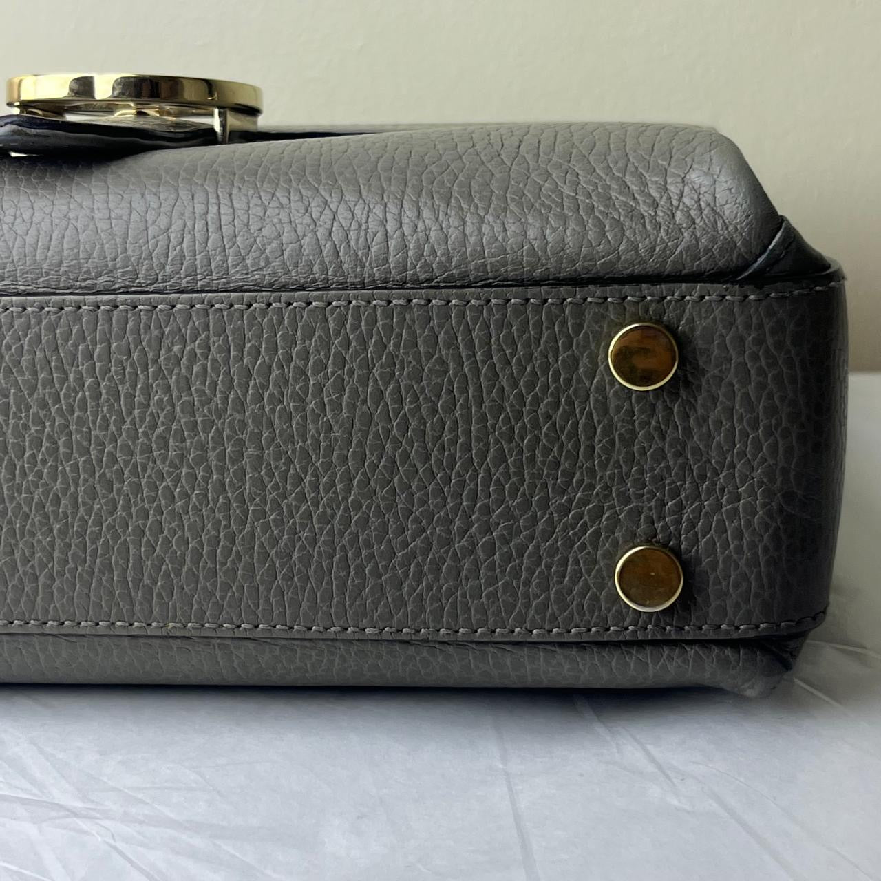 Gucci Interlocking Grey Medium