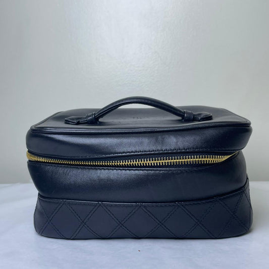 Chanel Leather Vanity Bag