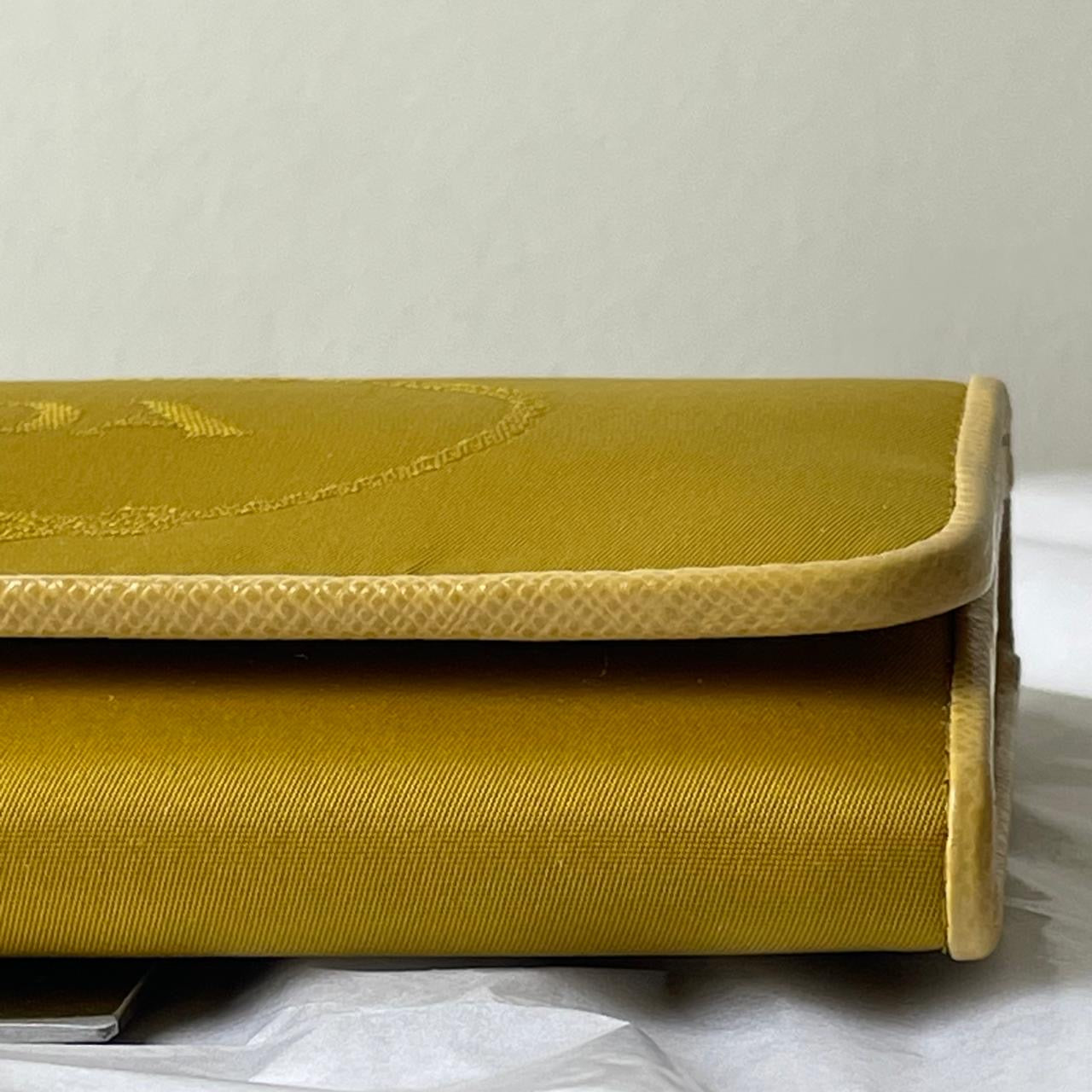 Prada Yellow Wallet - Brand new