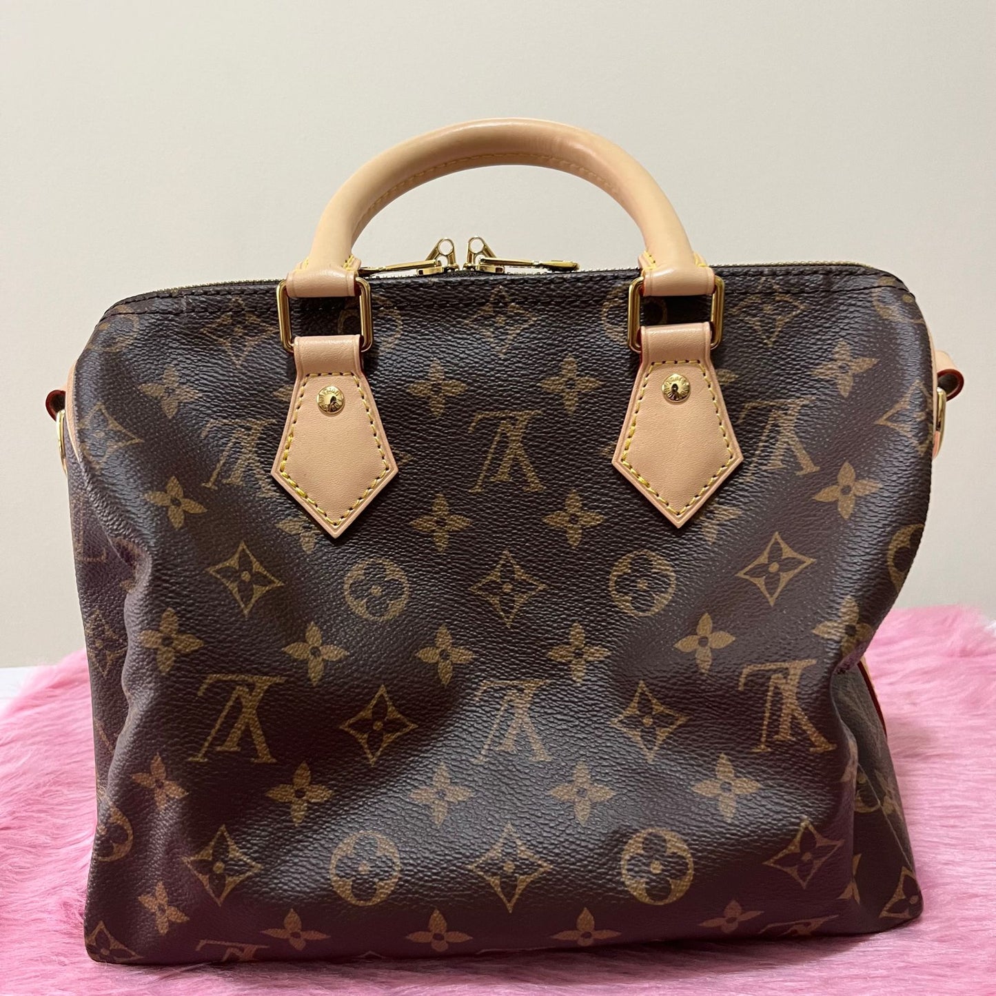 Louis Vuitton Speedy 25 Monogram Canvas – 7.5"H x 10"L x 6"W
