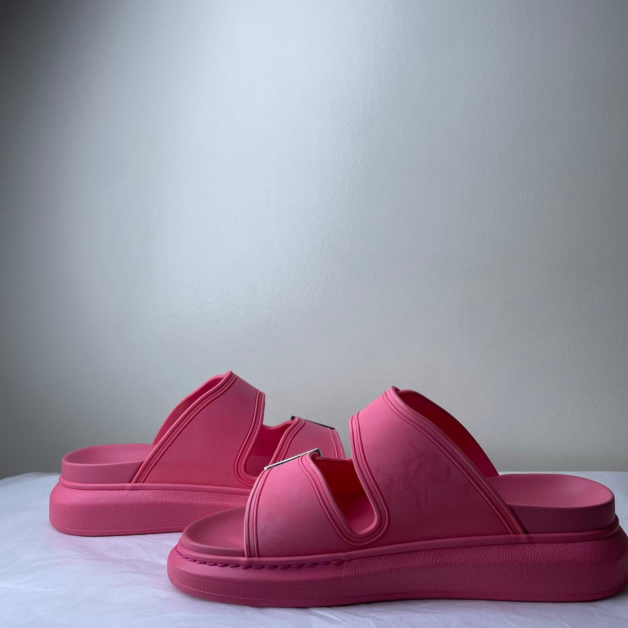 Alexander Mcqueen I Pink Slides Size 38.5