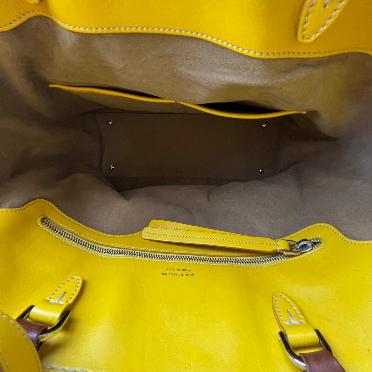 Tods Yellow Tote Bag