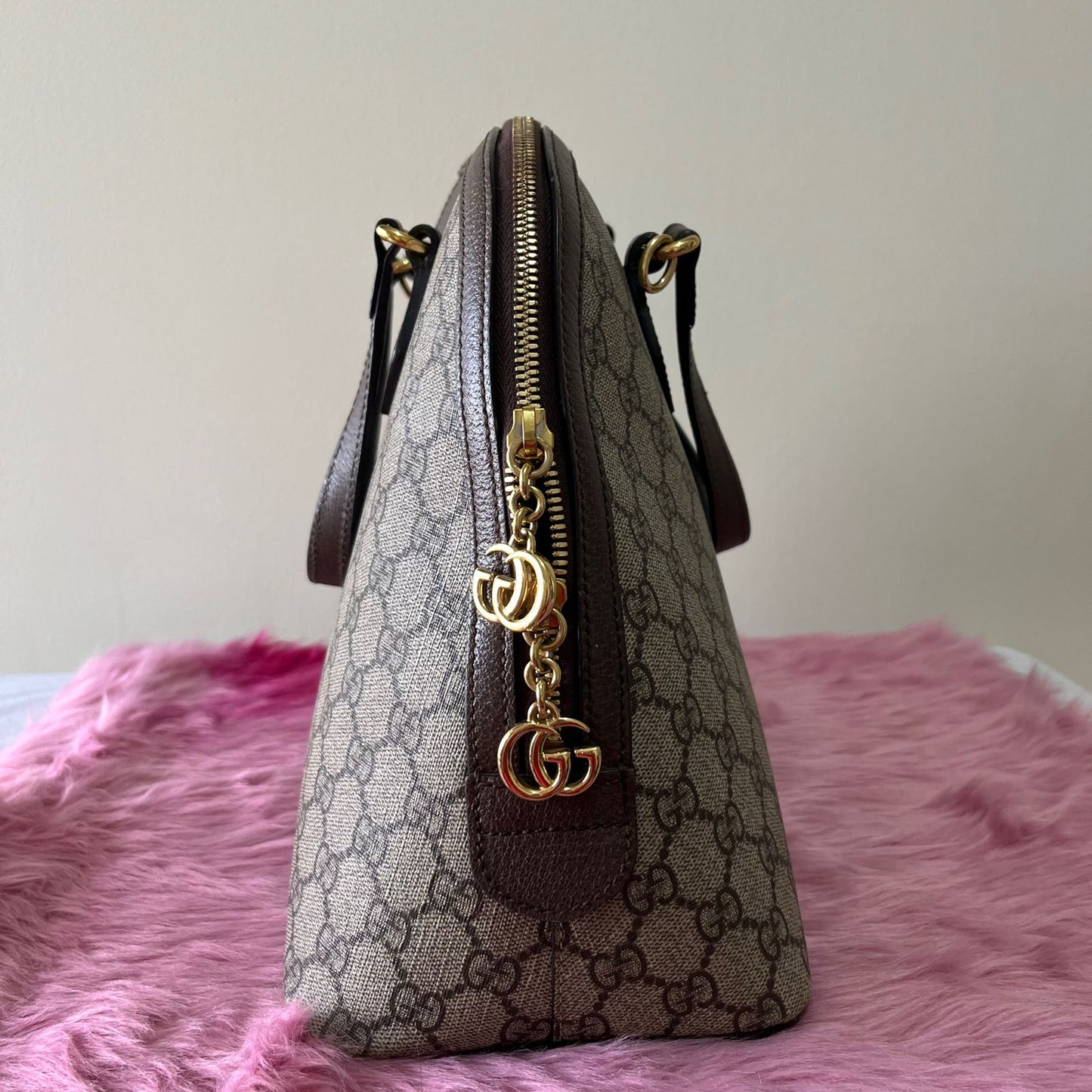 Gucci Ophidia GG Top Handle – 9"H x 11"L x 4.5"W
