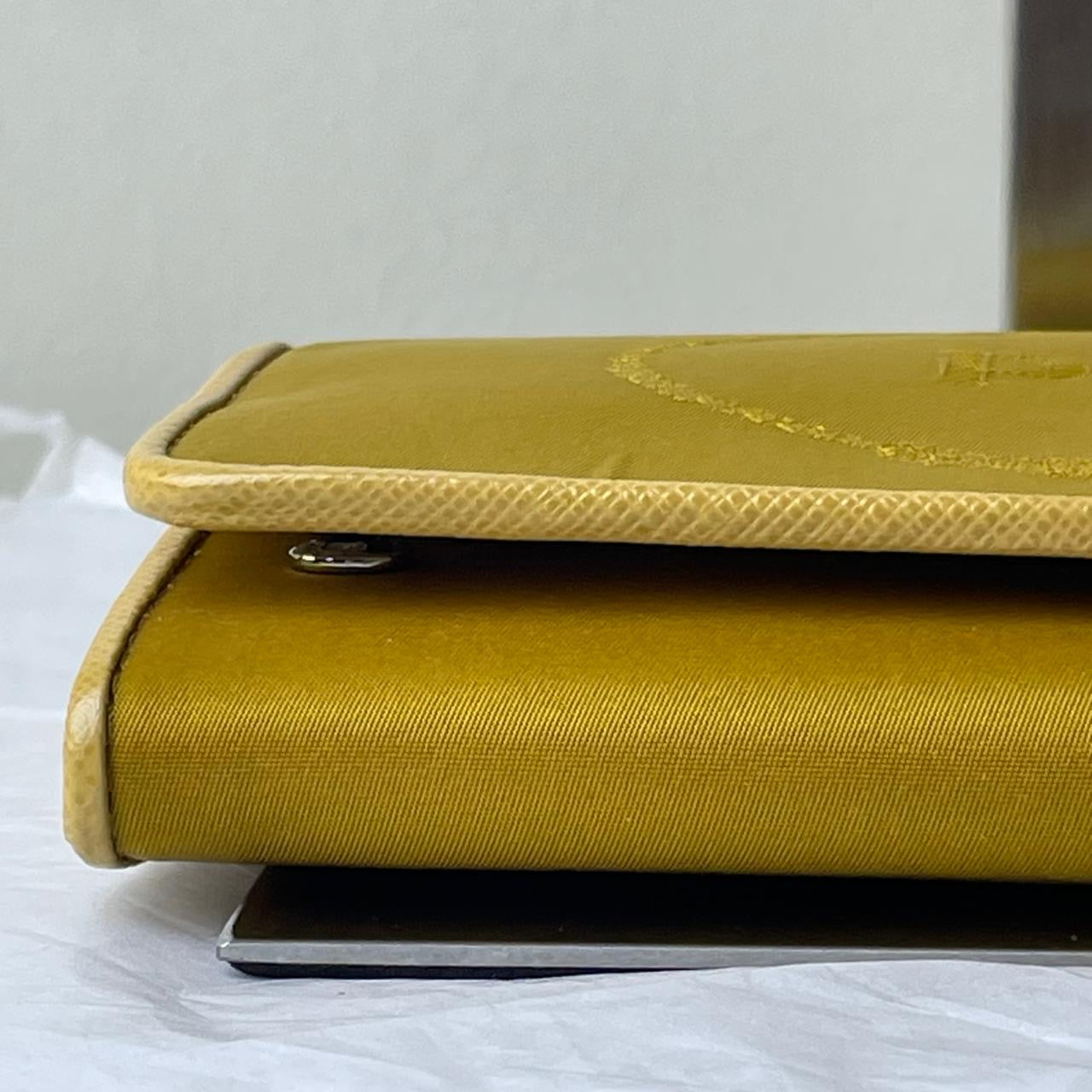 Prada Yellow Wallet - Brand new
