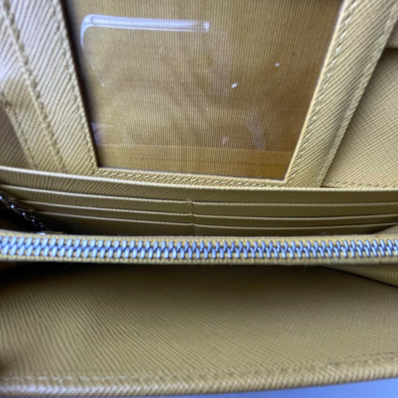 Prada Yellow Wallet - Brand new