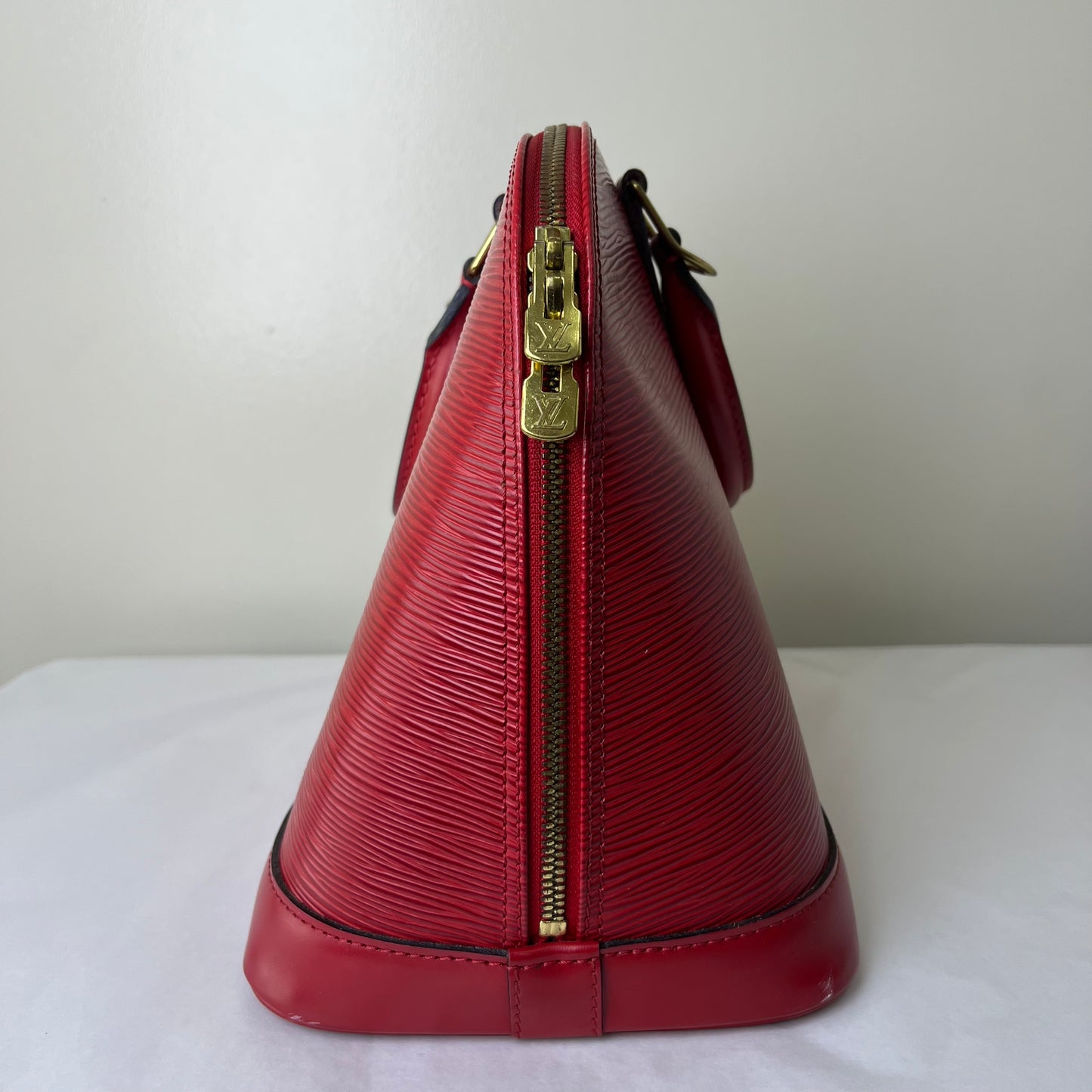 Louis Vuitton Alma PM Red – 9.4"H x 12.6"L x 6.3"W