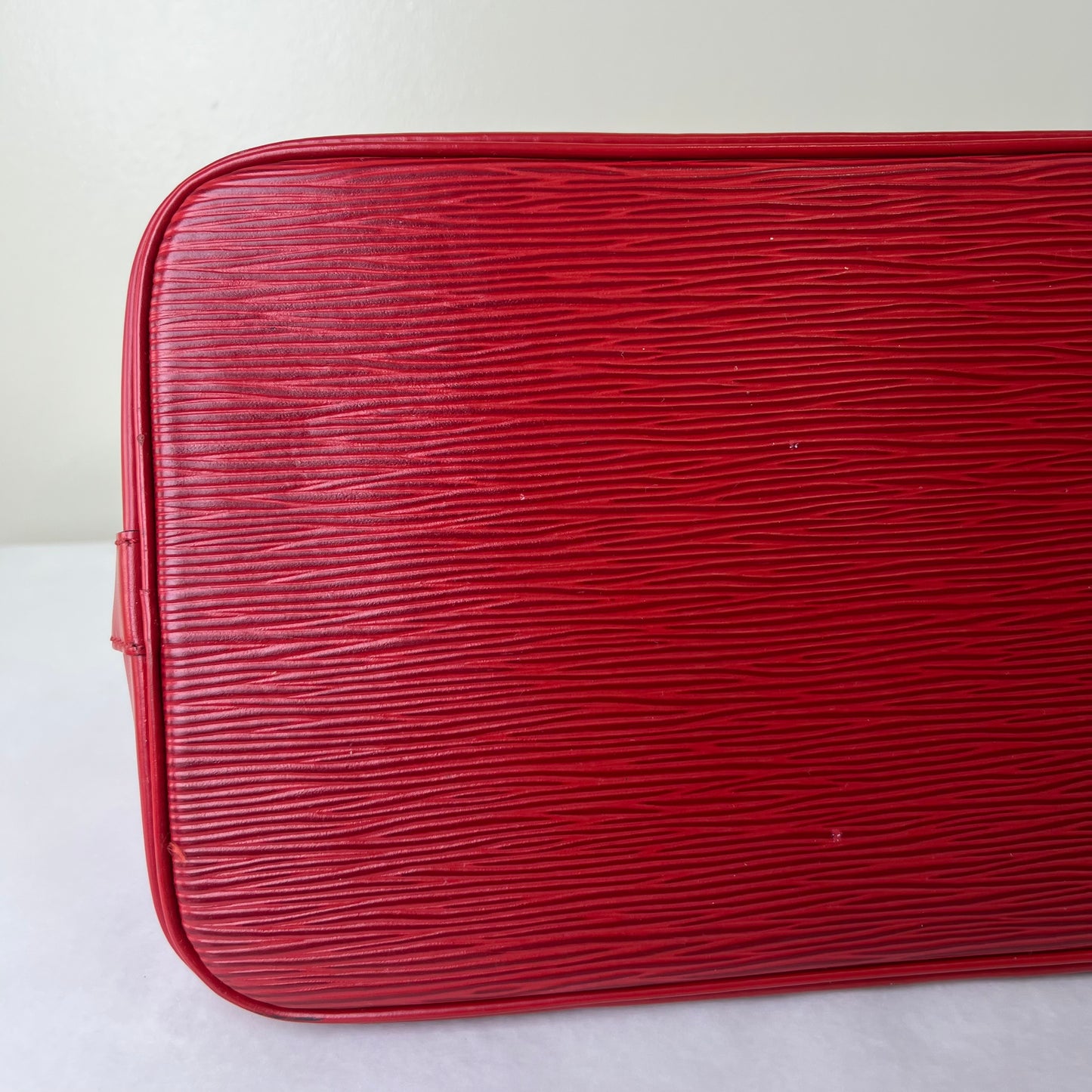 Louis Vuitton Alma PM Red – 9.4"H x 12.6"L x 6.3"W