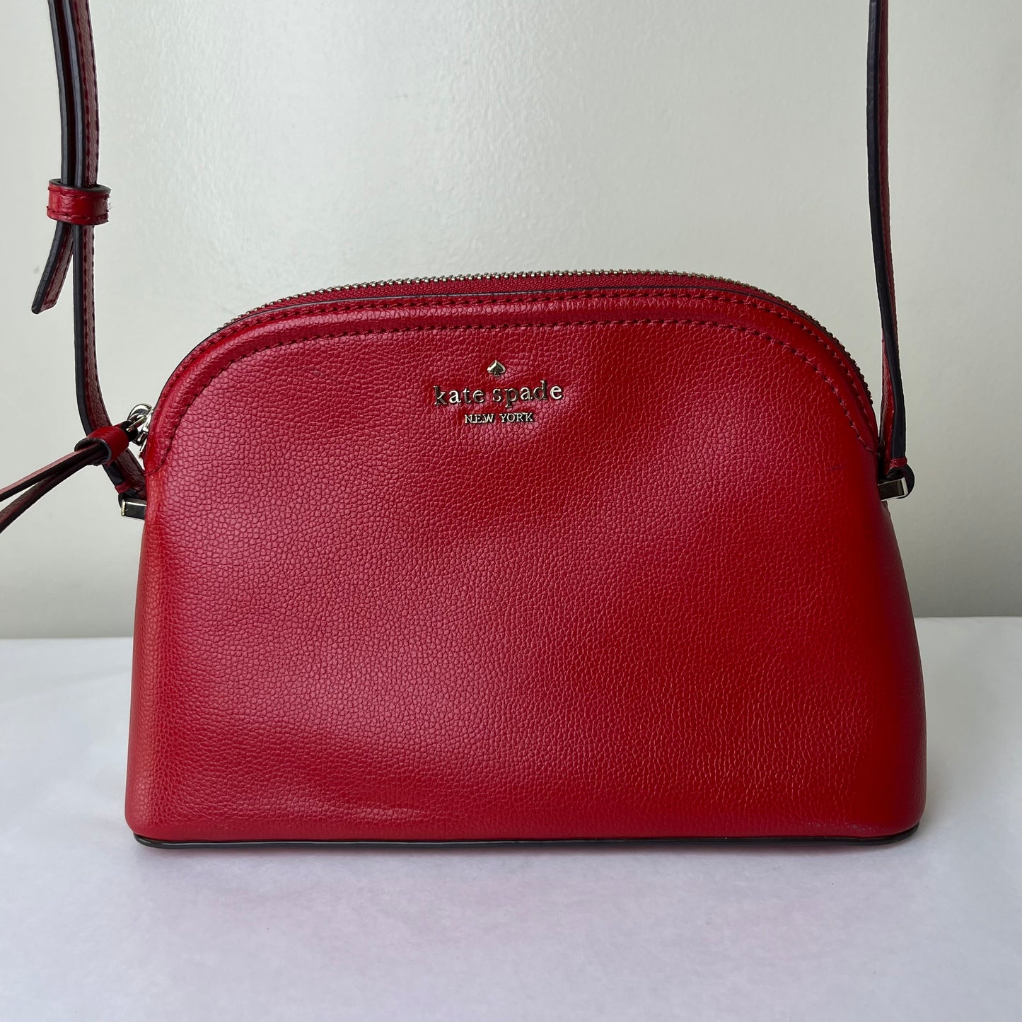 Kate Spade Crossbody Clutch Red – 5"H x 9"L x 1.5"W
