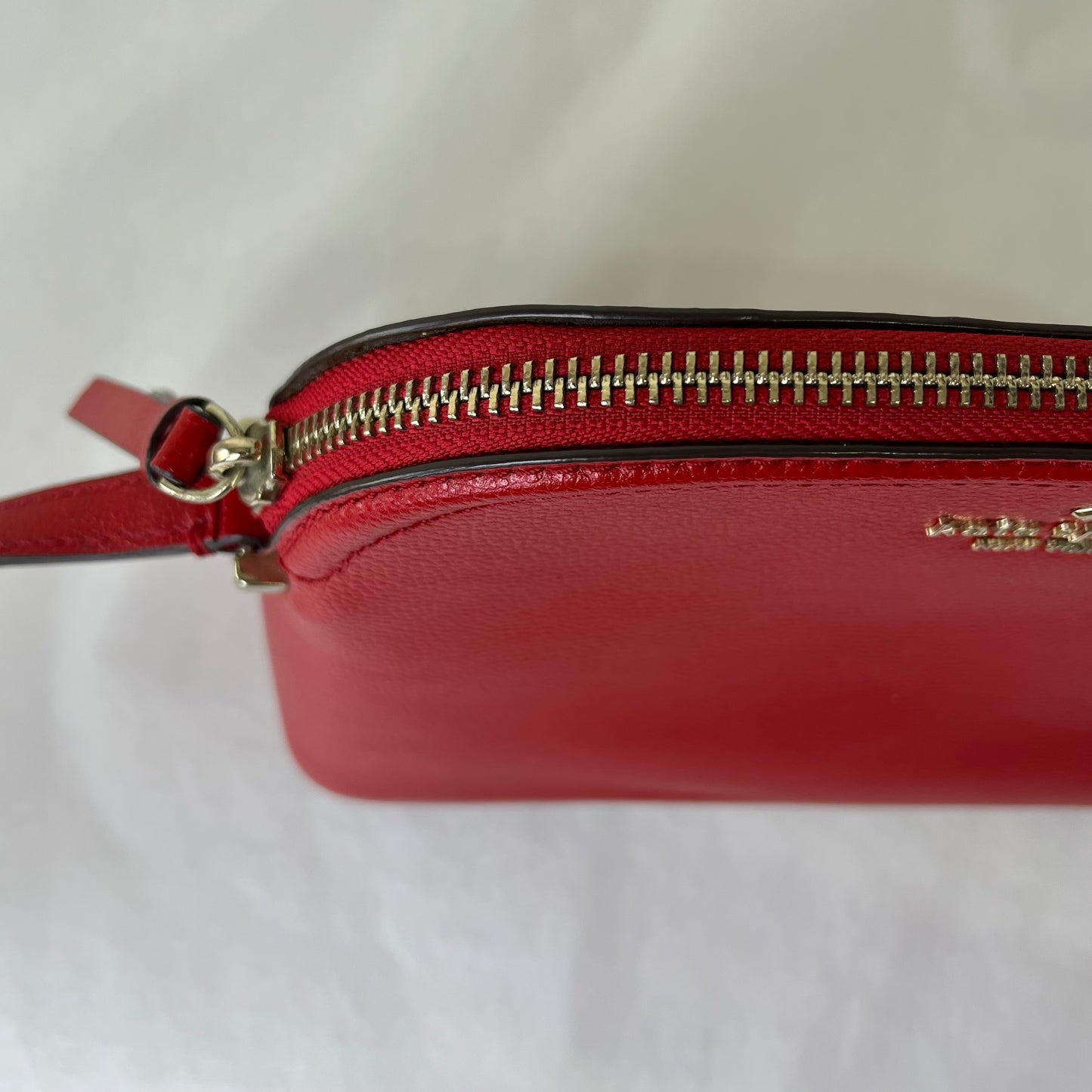 Kate Spade Crossbody Clutch Red – 5"H x 9"L x 1.5"W