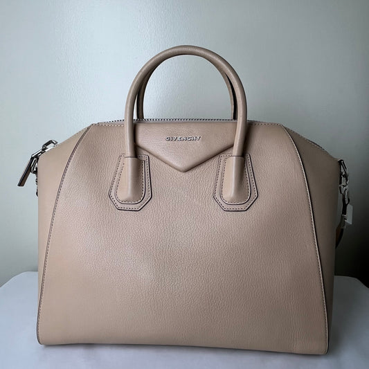 Givenchy Antigona Large Apricot – 10.2"H x 14"L x 6.3"W