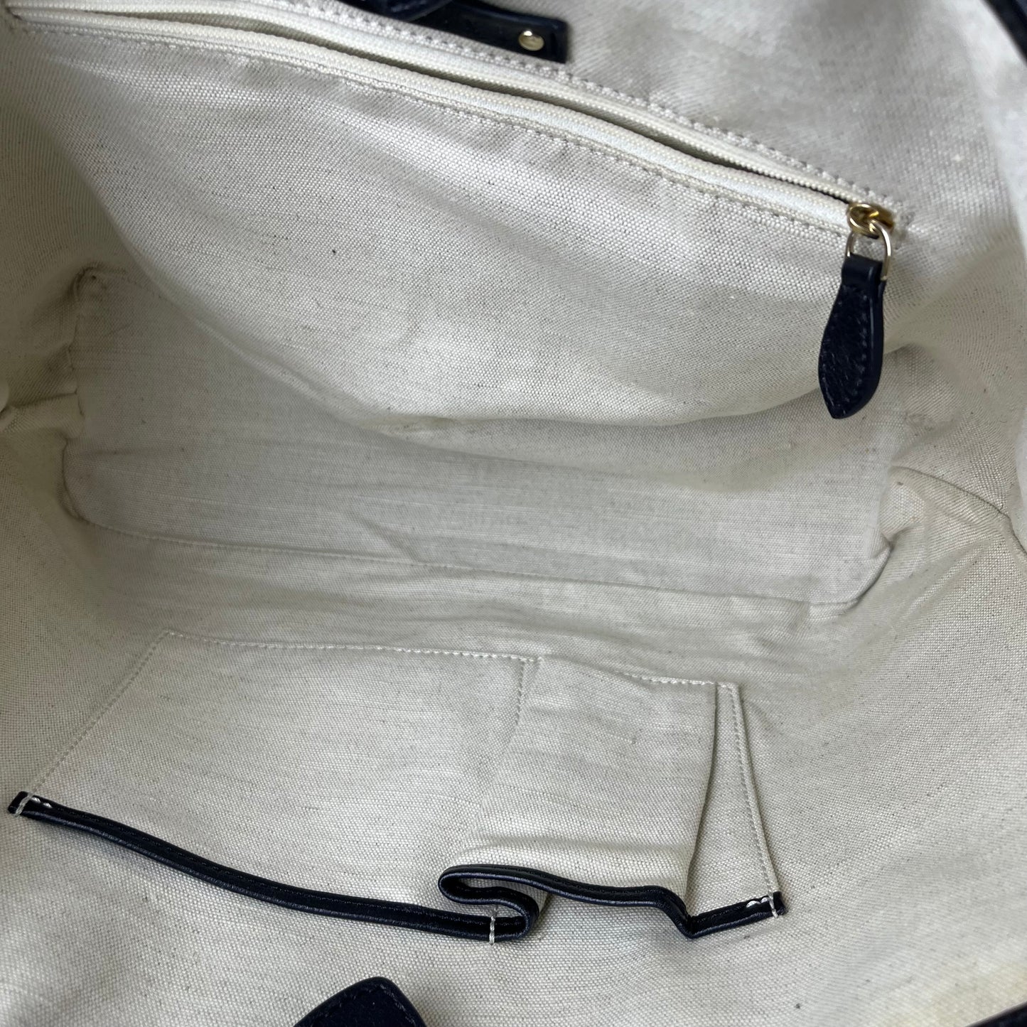 Celine Vintage Tote Black – 10.2"H x 13.8"L x 5.9"W