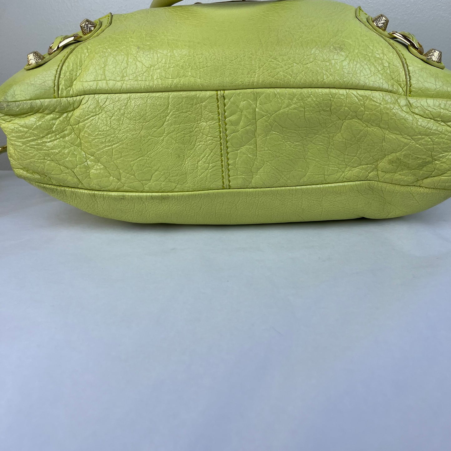 Balenciaga Town Apple Green – 9.4"H x 13.8"L x 5.5"W