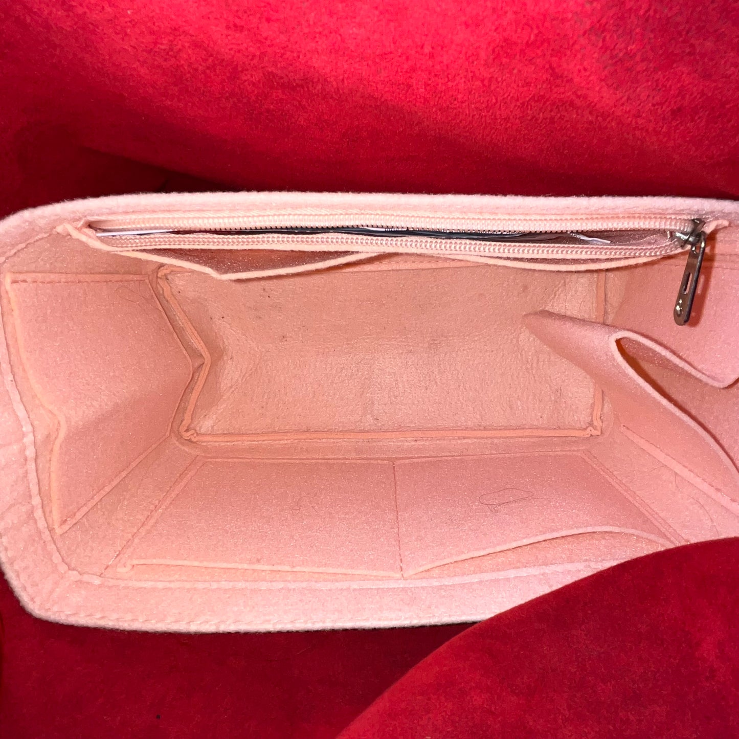 Louis Vuitton Noe MM Epi Red – 10.6"H x 13.4"L x 7.5"W