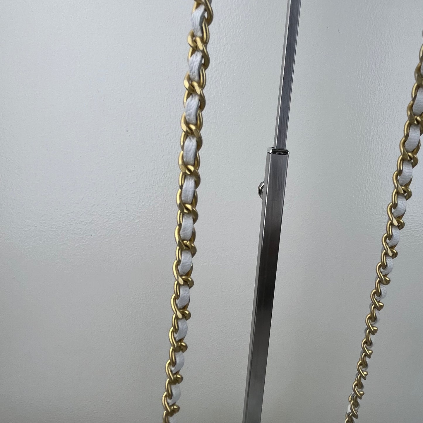 Louis Vuitton Wallet on Chain with Pearl White – 4.7"H x 7.5"L x 1.6"W