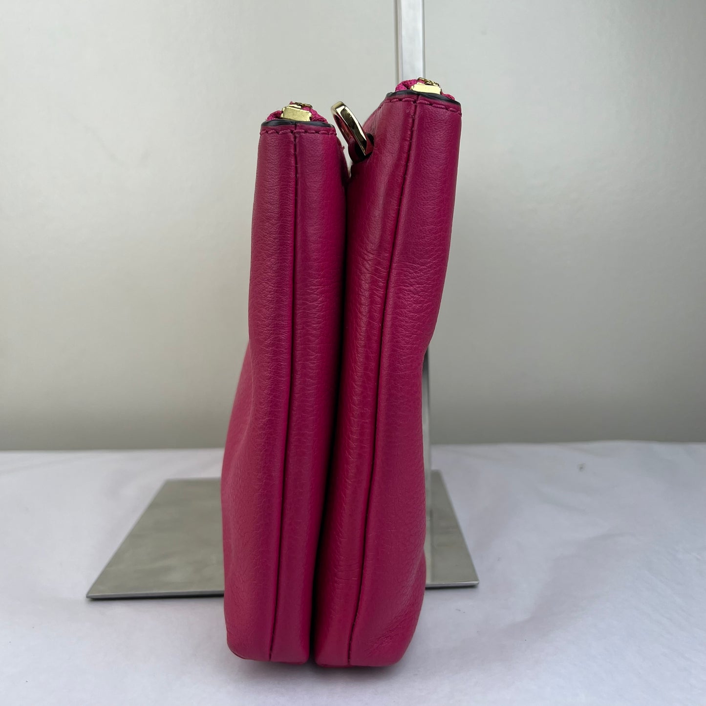 Michael Kors Clutch/Wristlet Pink – 5.5"H x 9"L x 1.5"W