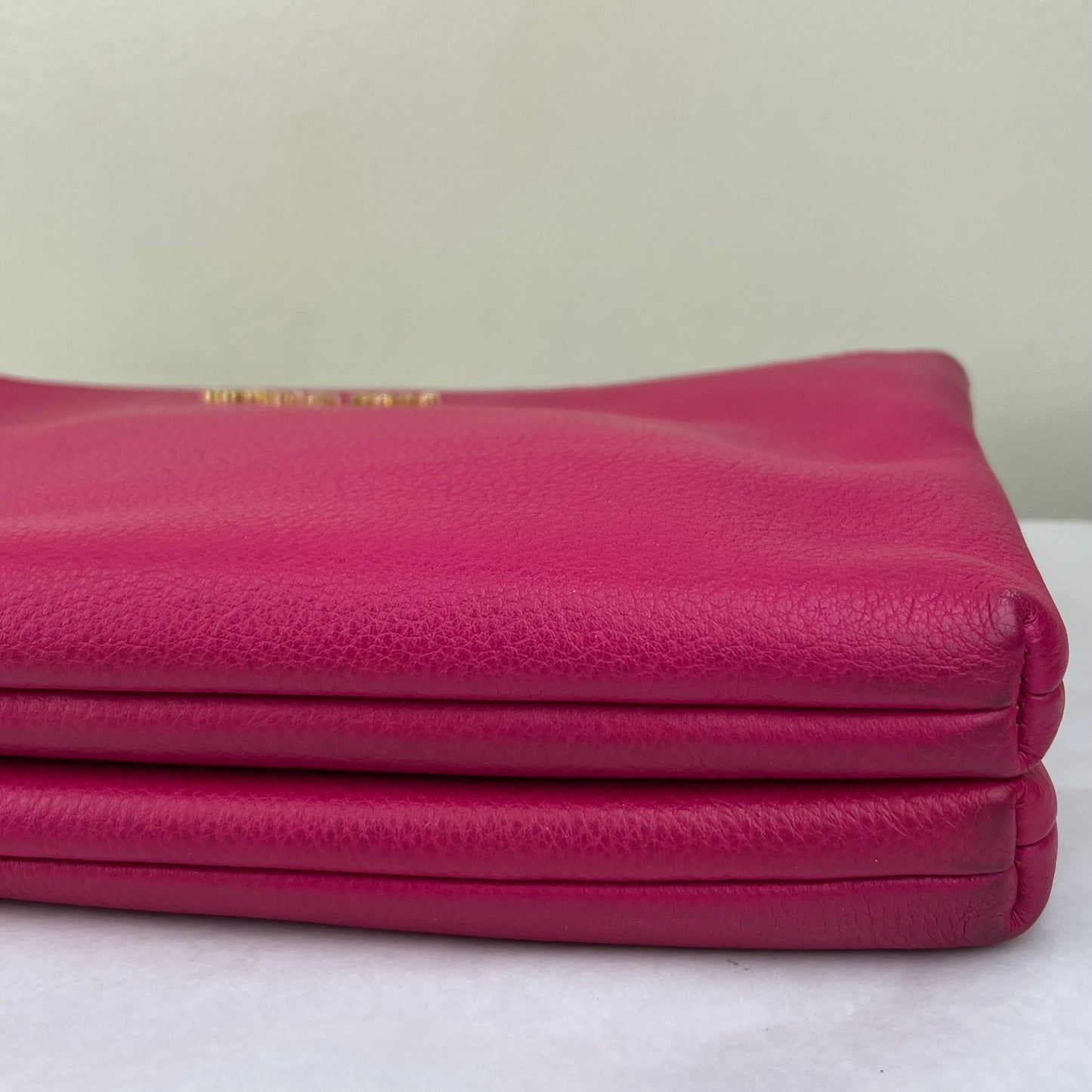 Michael Kors Clutch/Wristlet Pink – 5.5"H x 9"L x 1.5"W