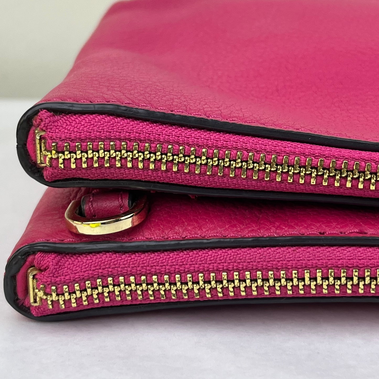 Michael Kors Clutch/Wristlet Pink – 5.5"H x 9"L x 1.5"W