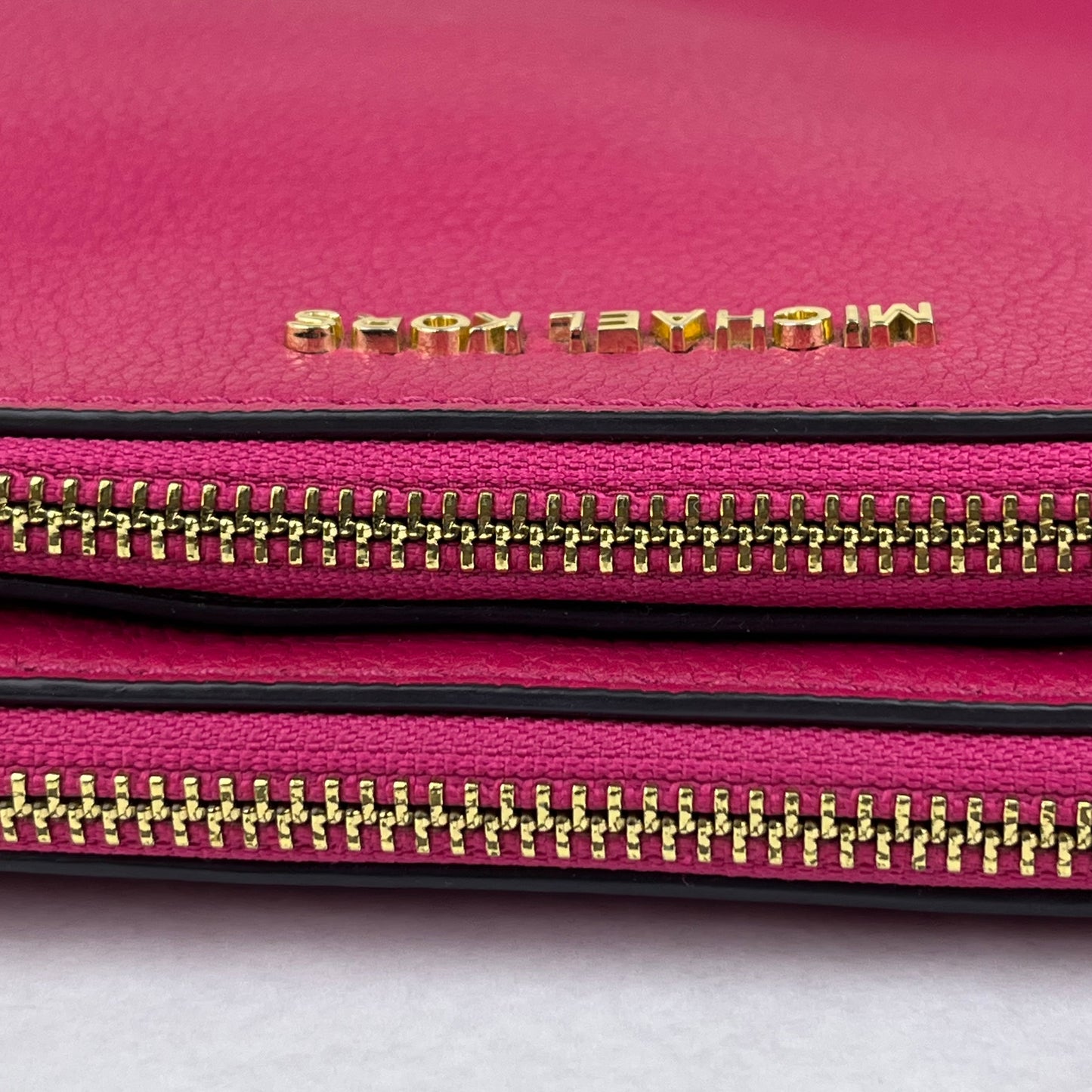 Michael Kors Clutch/Wristlet Pink – 5.5"H x 9"L x 1.5"W
