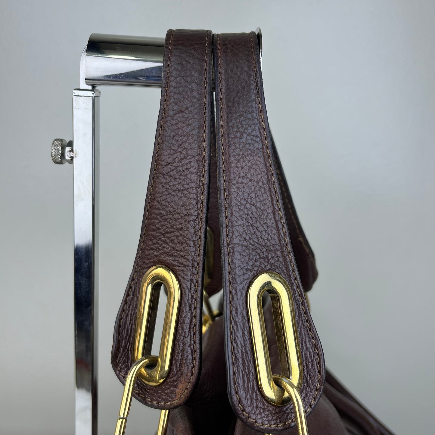 Chloé Paraty Medium Brown – 9.5"H x 15"L x 6"W