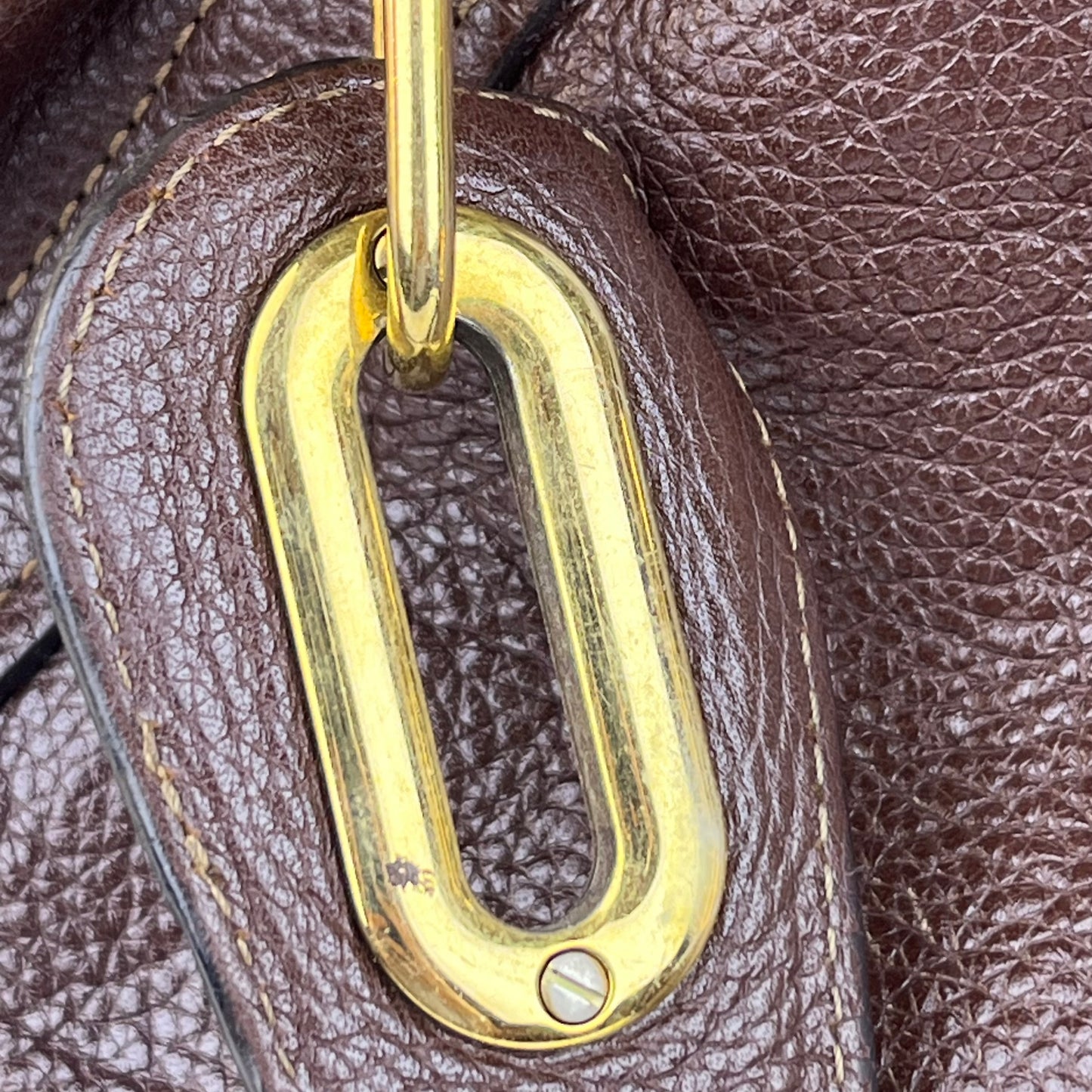 Chloé Paraty Medium Brown – 9.5"H x 15"L x 6"W