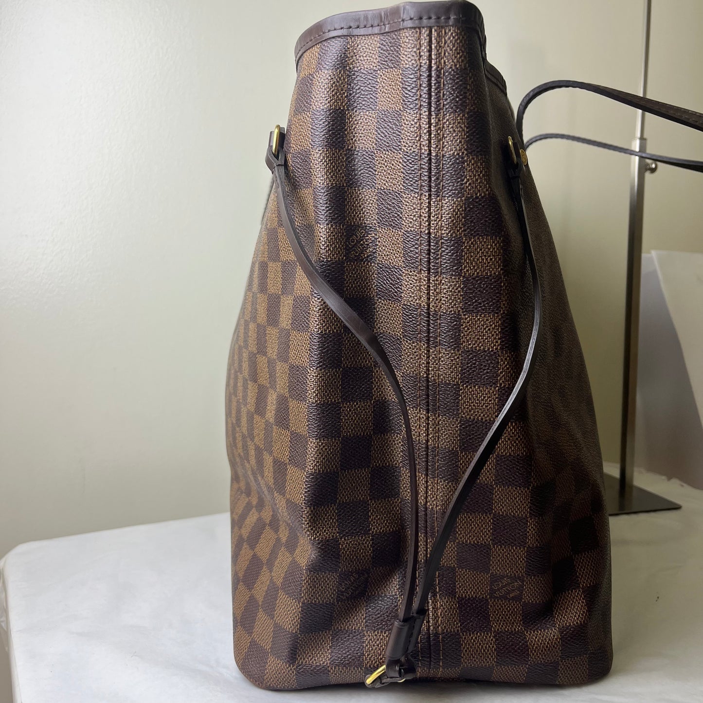 Louis Vuitton	Neverfull GM Damier Ebene