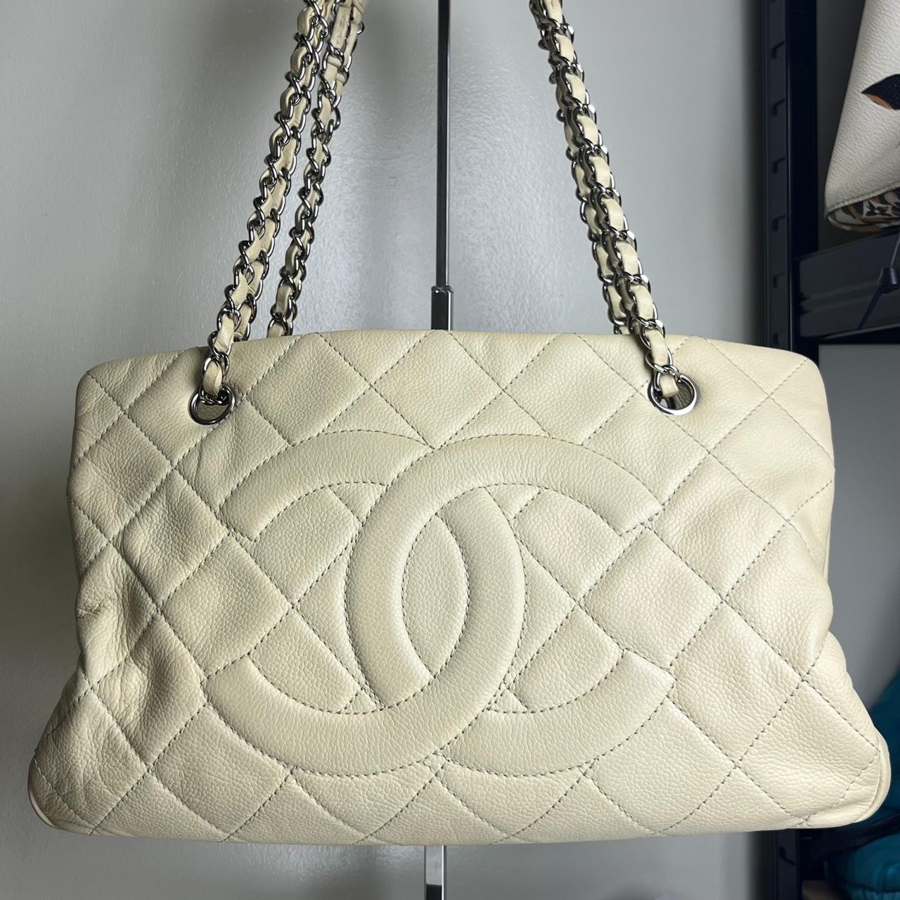 Chanel Timeless CC Soft Shopping Tote Beige