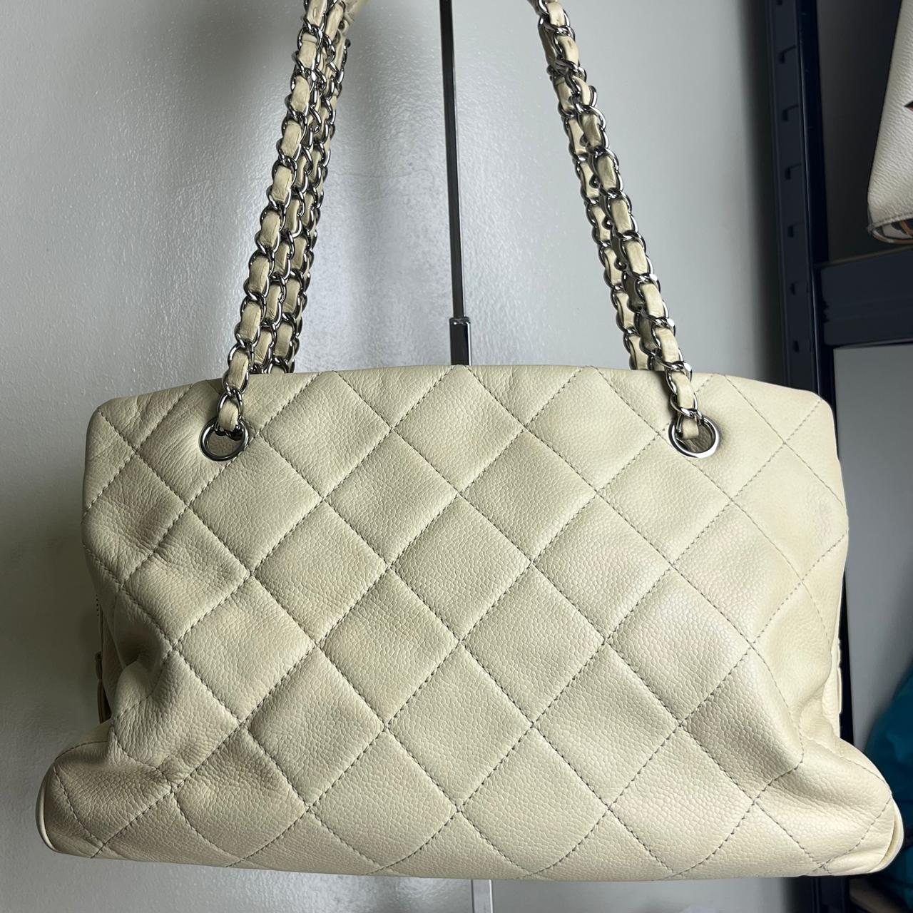 Chanel Timeless CC Soft Shopping Tote Beige