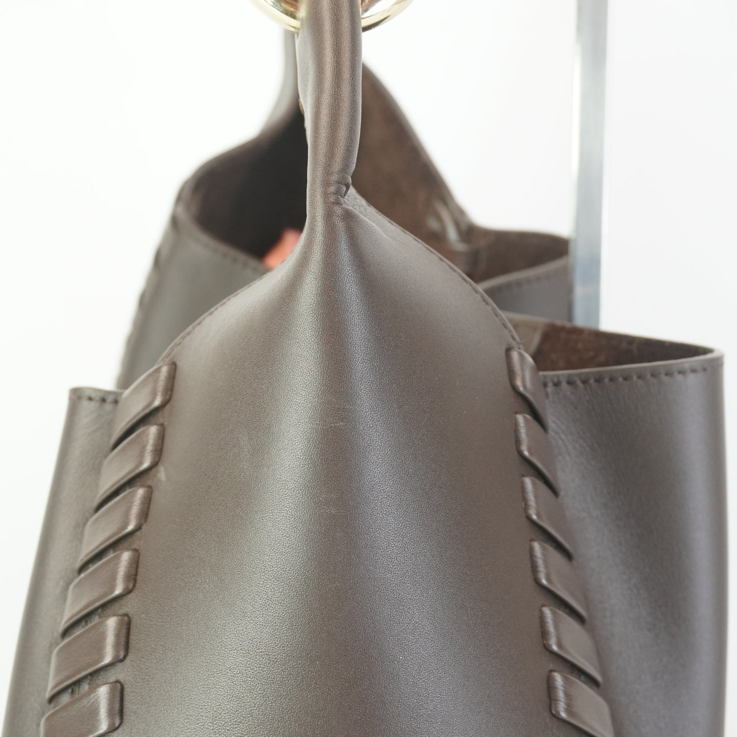 Chloe Mate Hobo Bold Brown