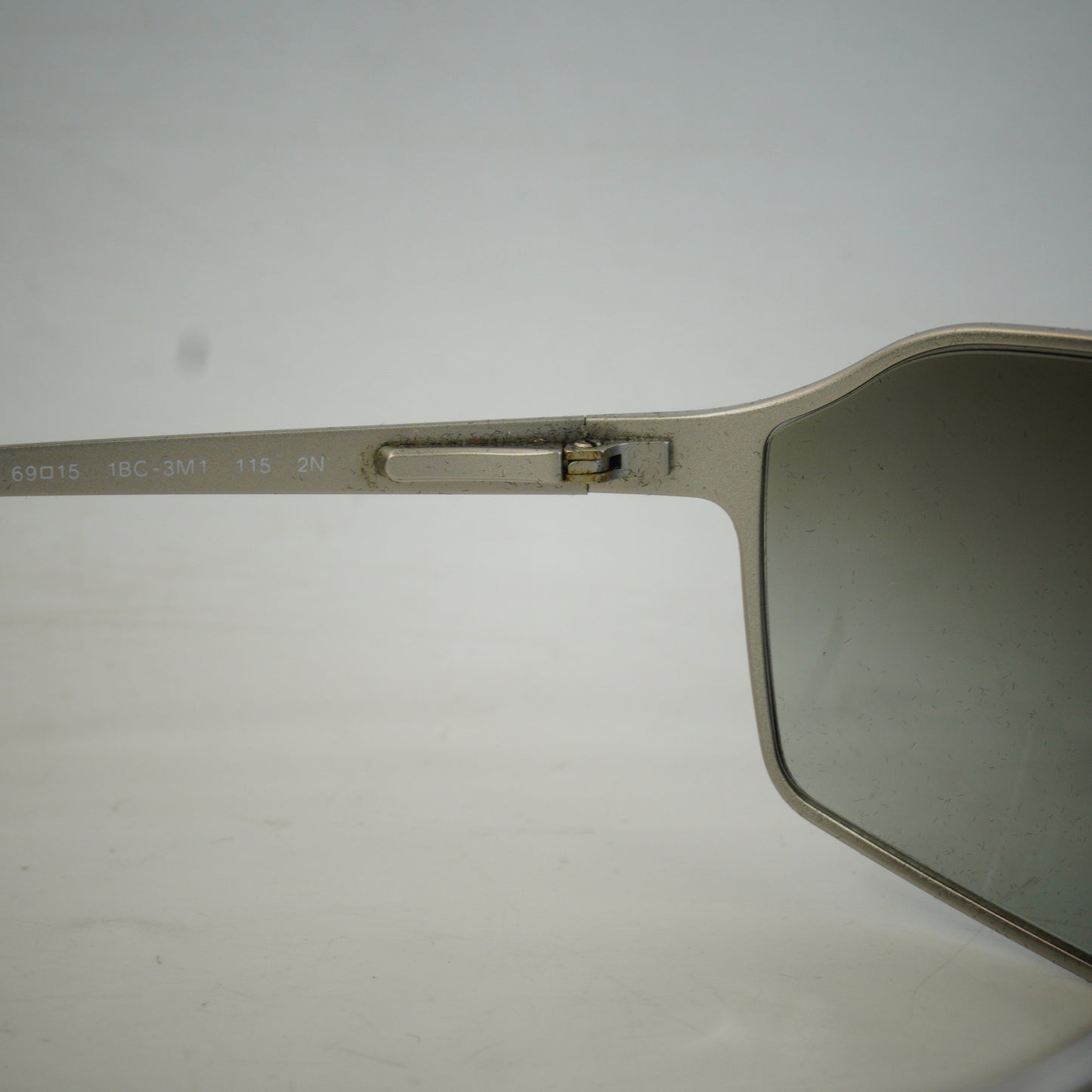 Prada Silver-Tone Metal Frame Sunglasses