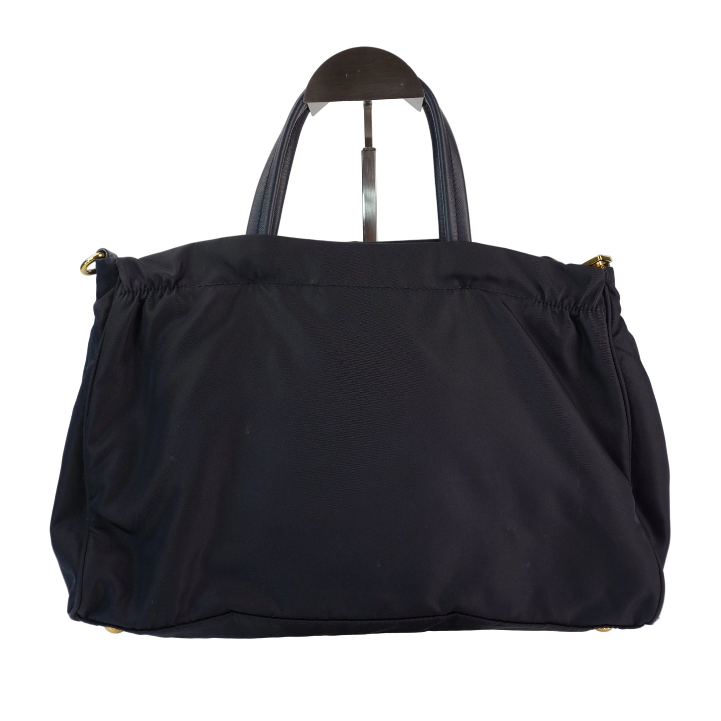 Prada Tessuto Nylon Suffiano Leather Tote