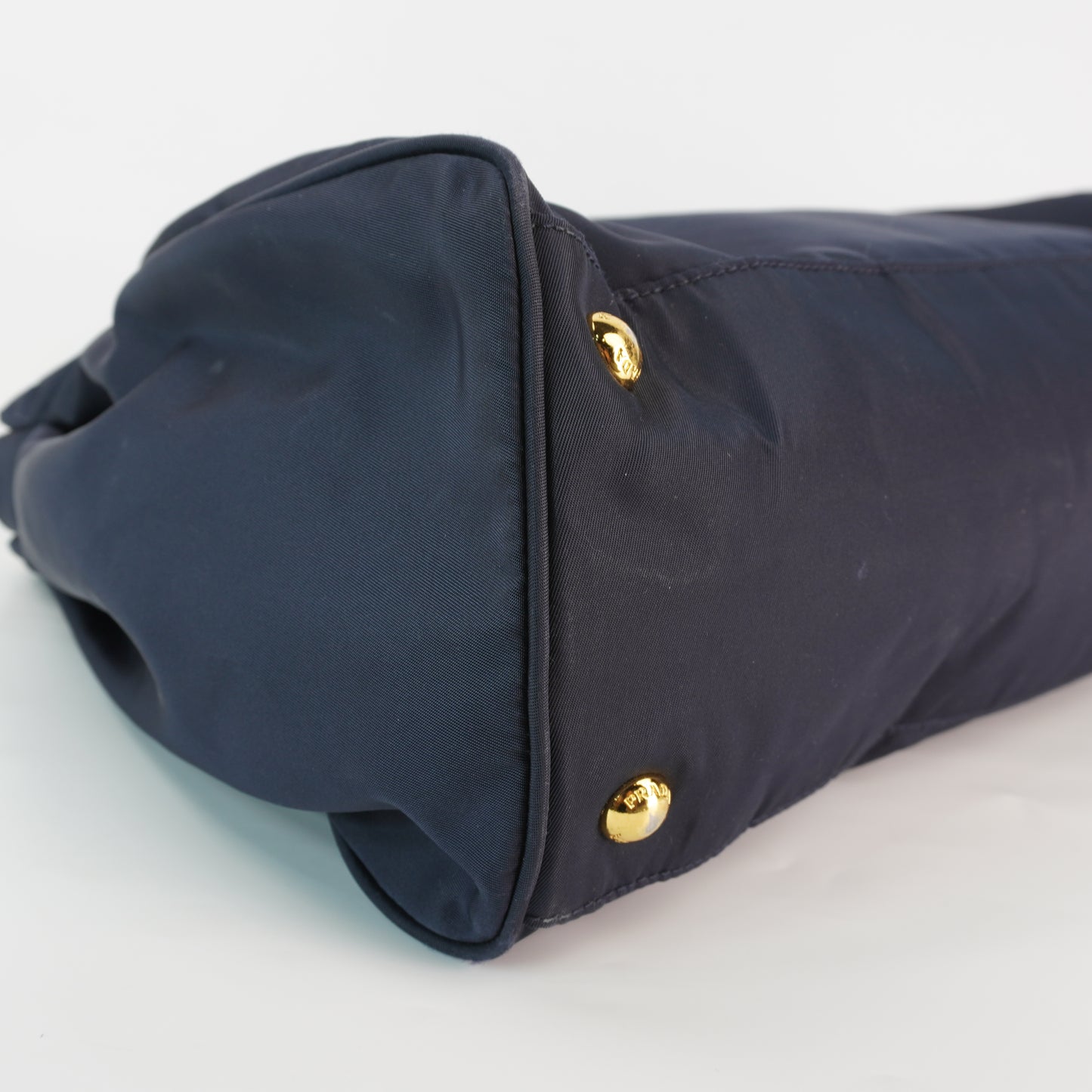 Prada Tessuto Nylon Suffiano Leather Tote
