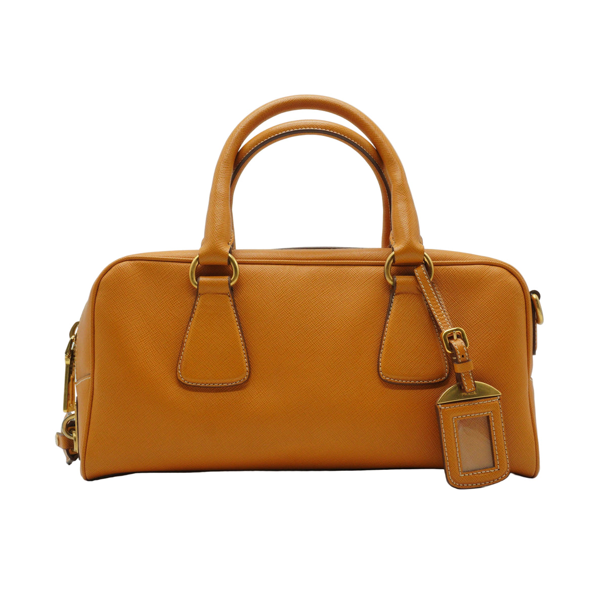Prada	Saffiano Leather Convertile Baulleto Bag Medium GHW